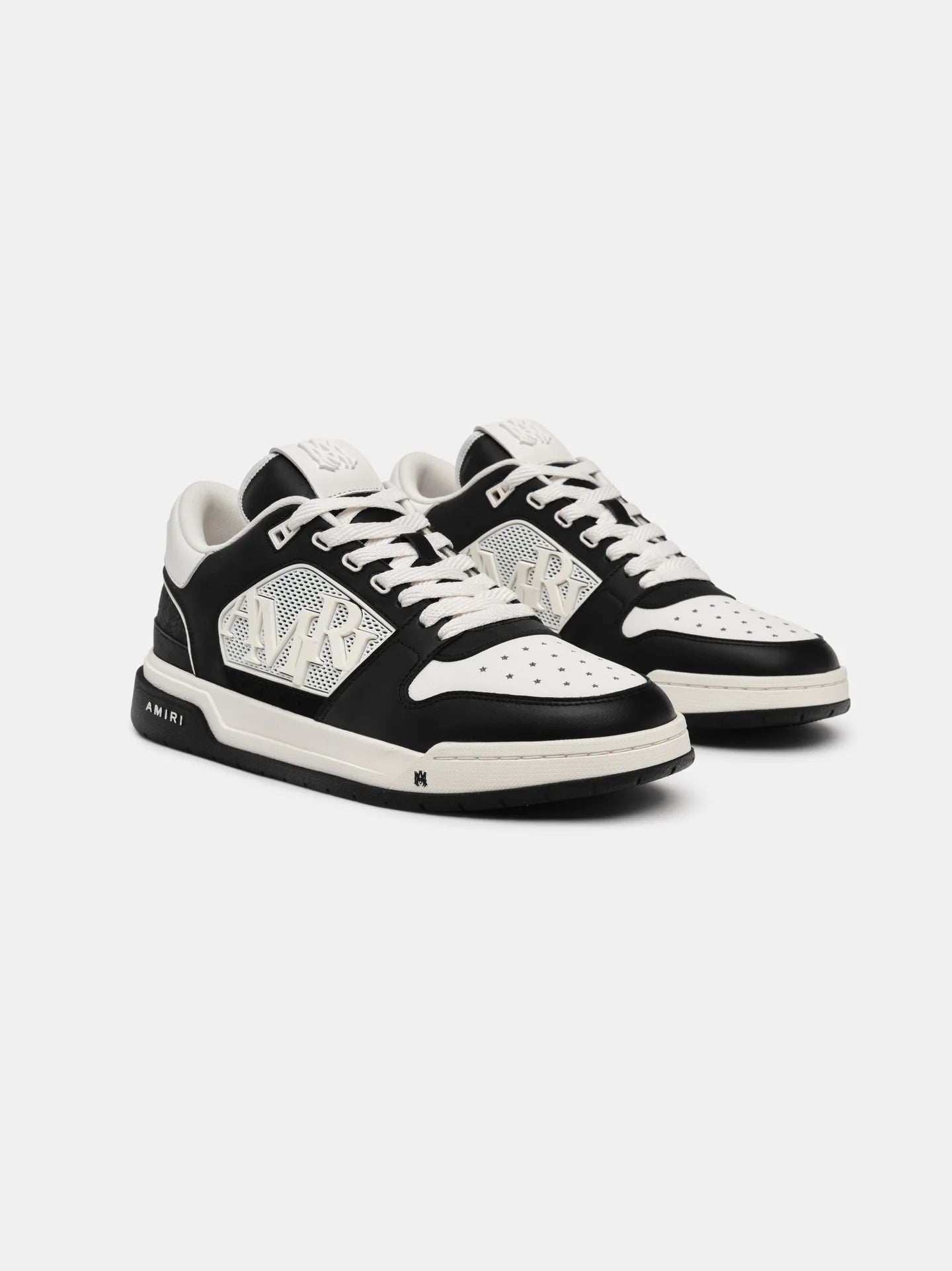 AMIRI MA QUAD DEBOSSED CLASSIC LOW SNEAKERS