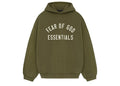Fear of God Essentials Fleece Hoodie - 'Military'