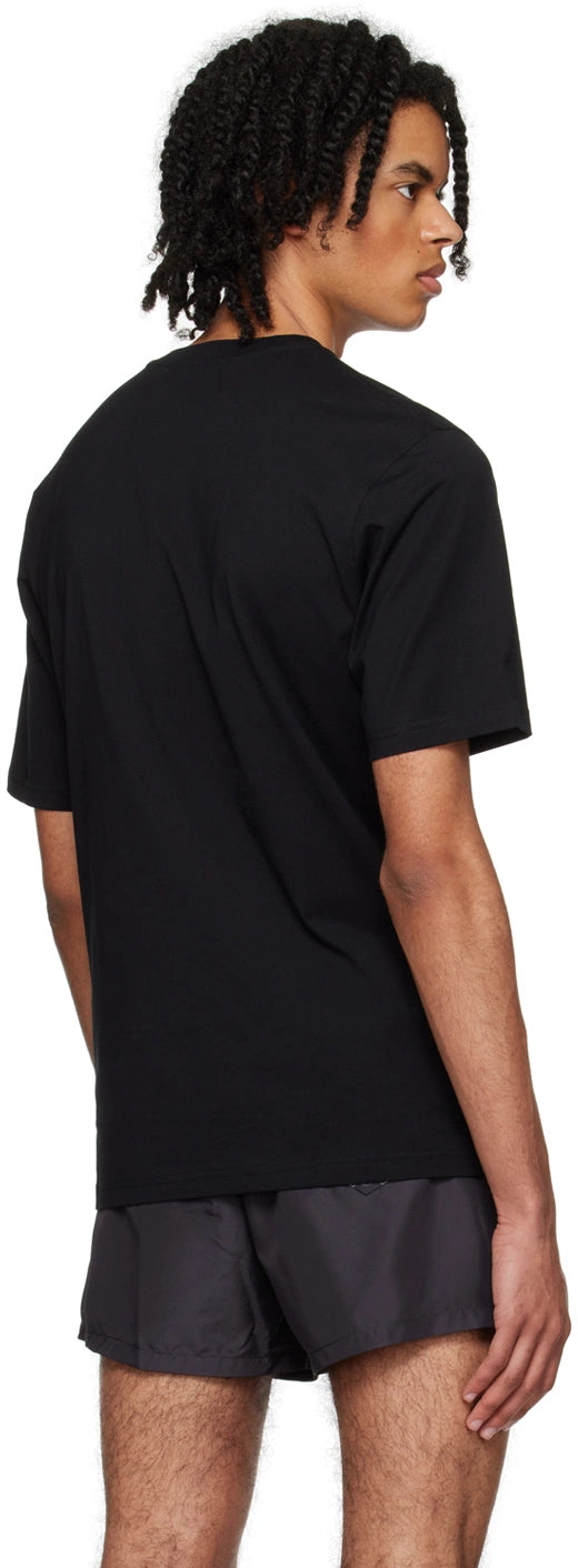 Moschino Black Double Smiley T-Shirt