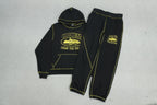 Corteiz Alcatraz Contrast Pants Black/Yellow