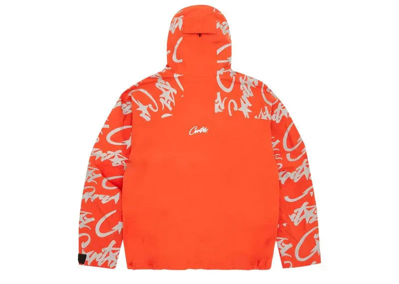 Corteiz Elitework Waterproof Shell Jacket 'Orange'