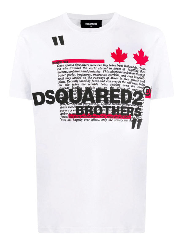 Dsquared2 Brothers Story T-Shirt