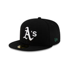 Oakland Athletics 2025 Clubhouse Black 59FIFTY Fitted Hat