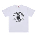 Bape Logo Print Tee White