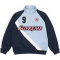 Supreme Equipé Half Zip Sweatshirt - Light Blue