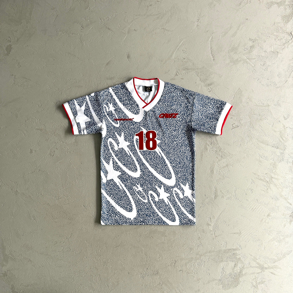 Corteiz Stellations Jersey - 'Glacier Blue'