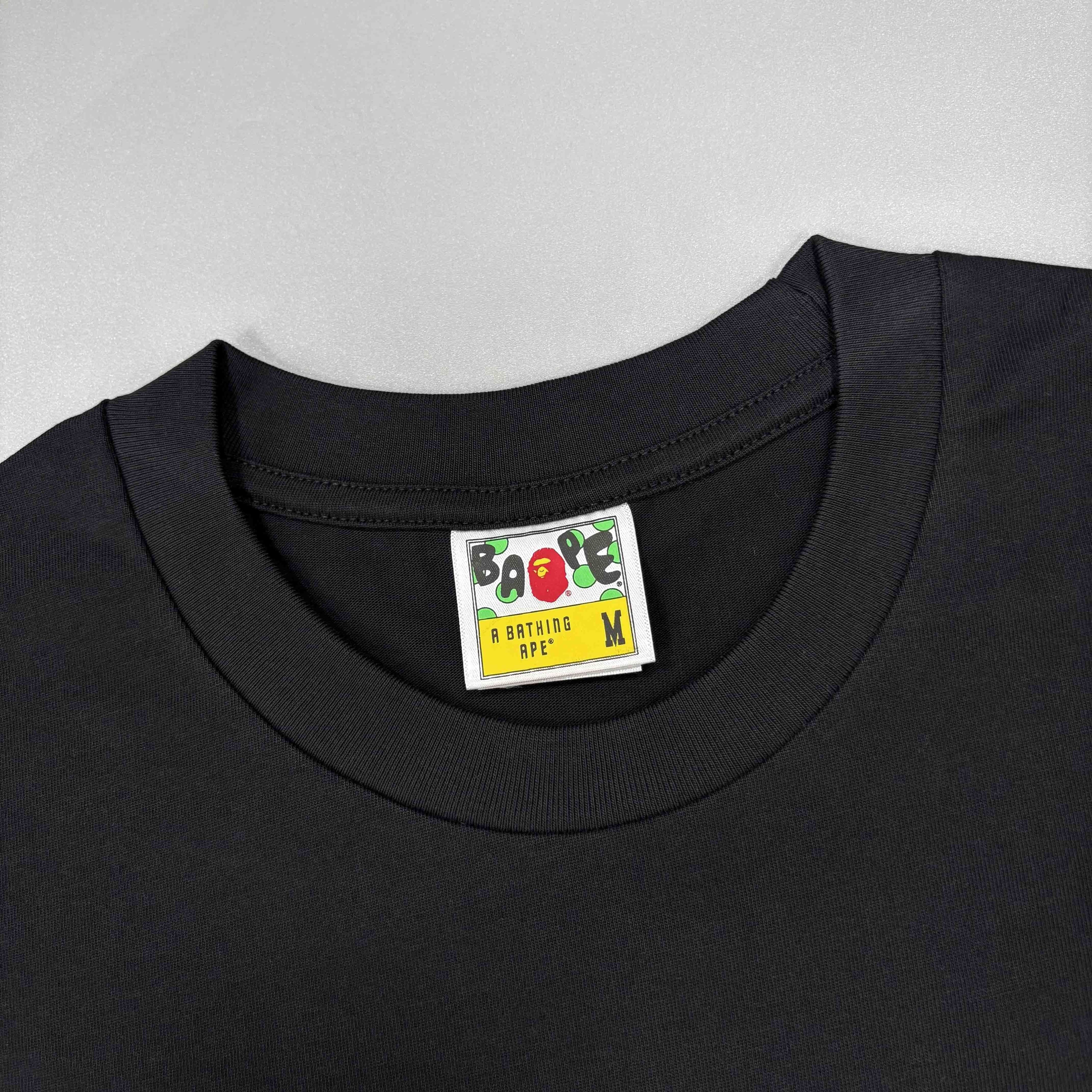 BAPE Ape Head Graffiti Big Ape Head Tee Black