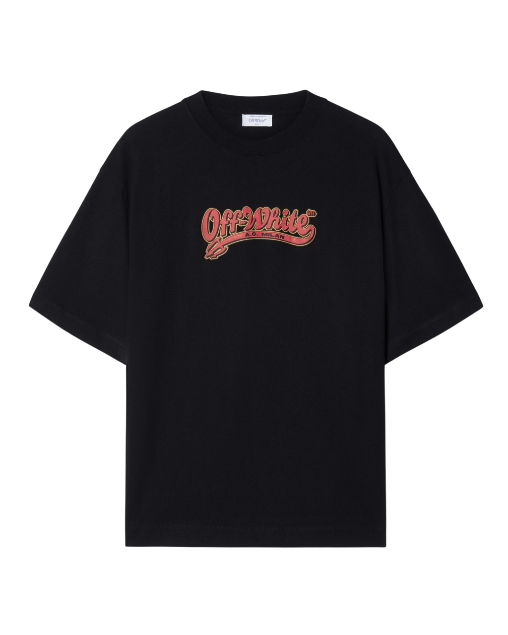 Off-White x AC Milán Graphic Logo Tee - "Black"