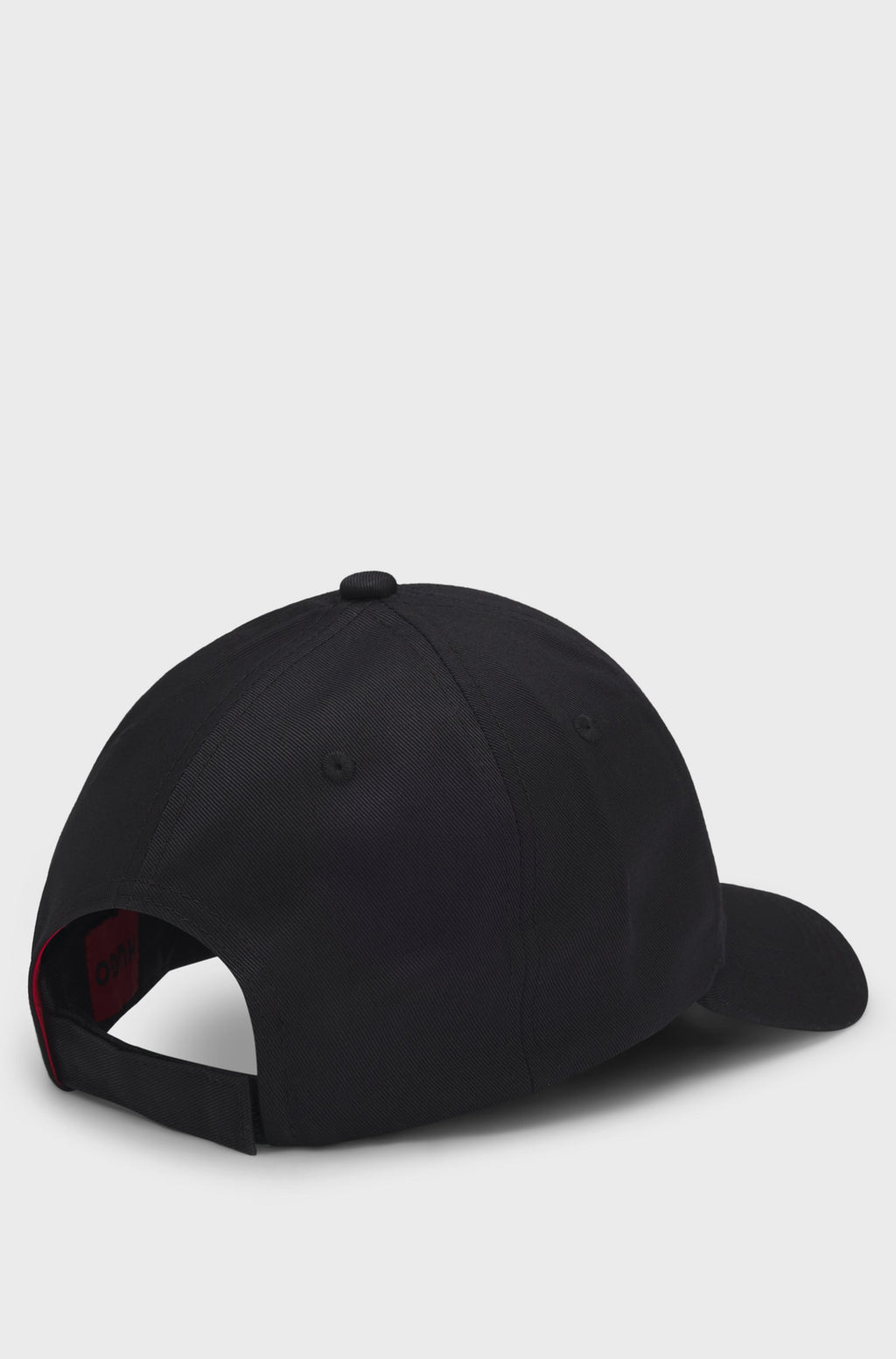 HUGO COTTON-TWILL CAP WITH RED LOGO LABEL