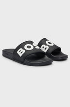 BOSS ITALIAN-MADE RAISED LOGO SLIDES