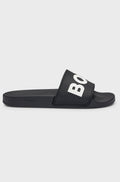 BOSS ITALIAN-MADE RAISED LOGO SLIDES