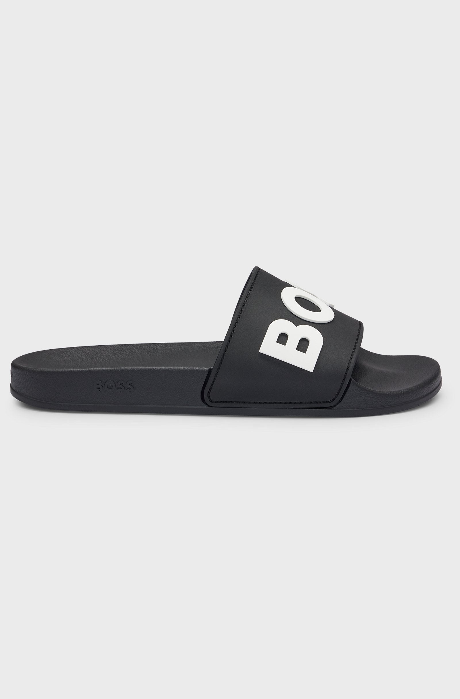 BOSS ITALIAN-MADE RAISED LOGO SLIDES