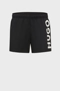 HUGO Swim shorts with vertical logo print