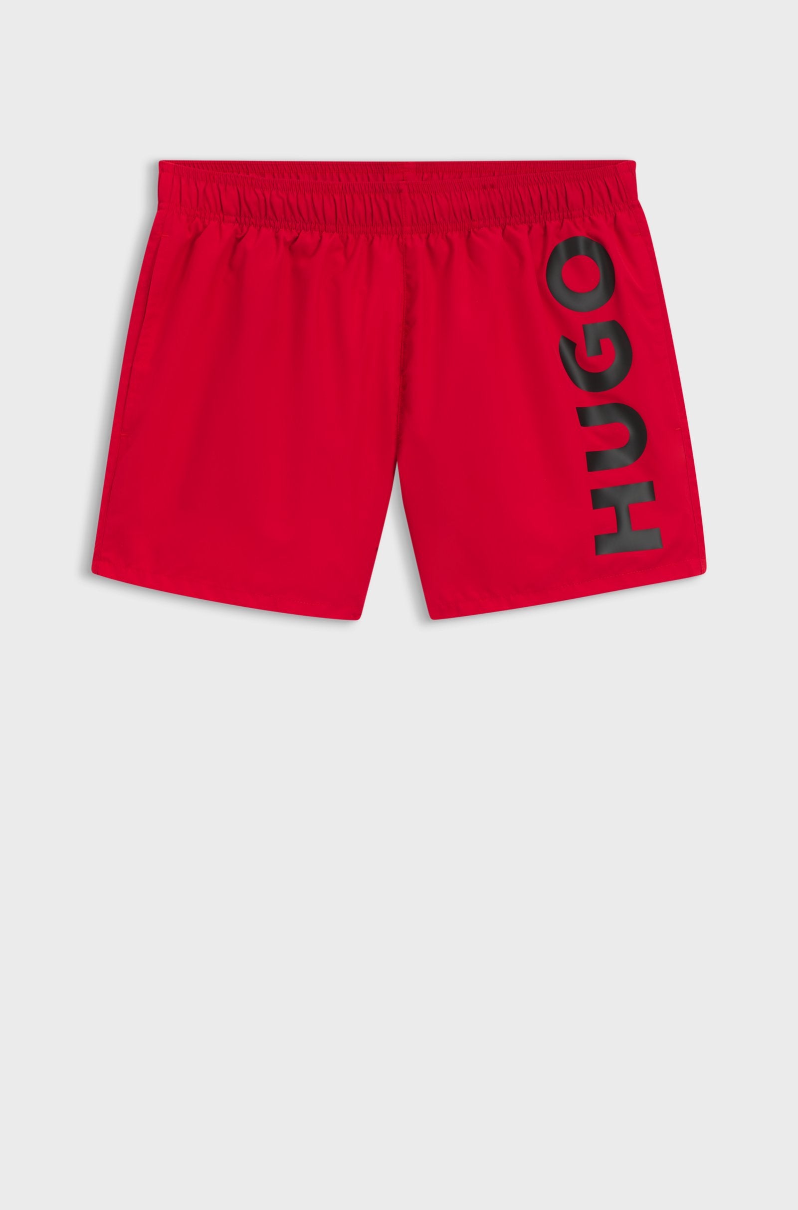 HUGO Swim shorts with vertical logo print
