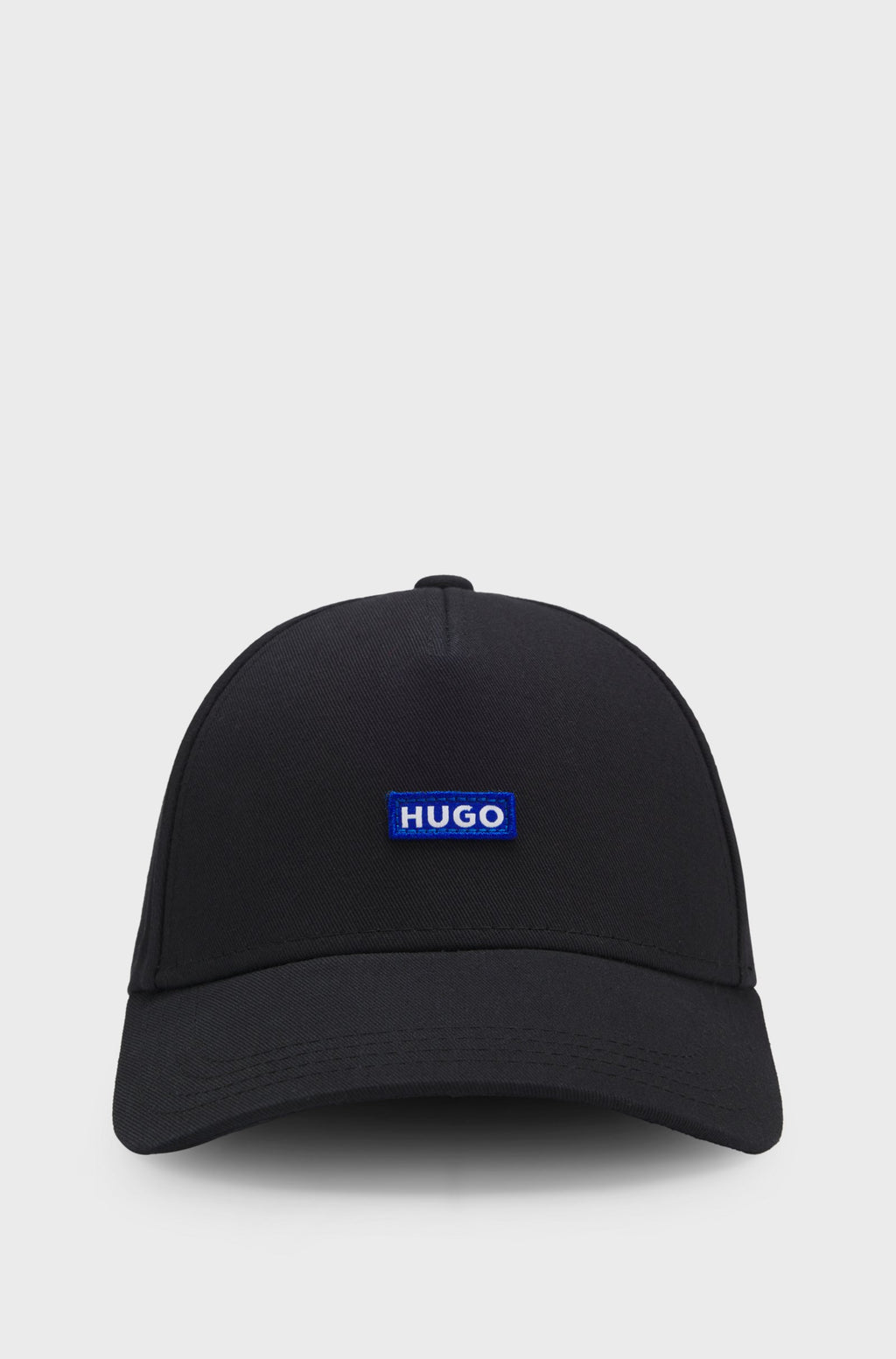 HUGO COTTON-TWILL CAP WITH LOGO PATCH