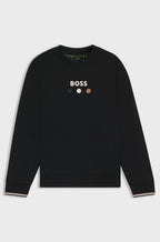 BOSS Cotton-terry sweatshirt
