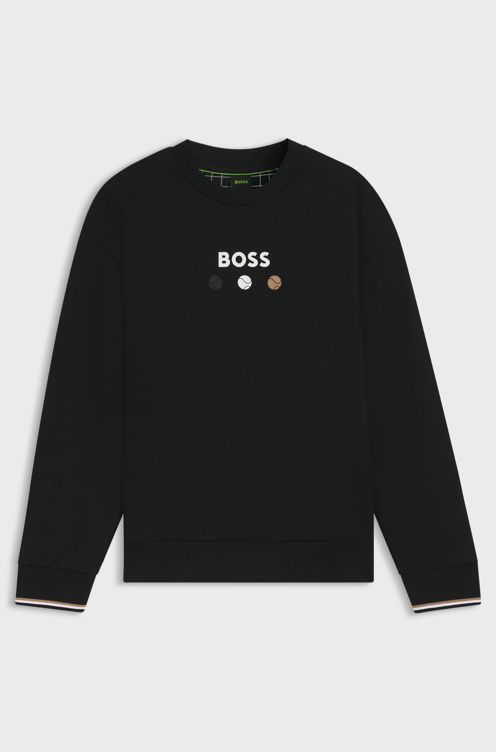 BOSS Cotton-terry sweatshirt