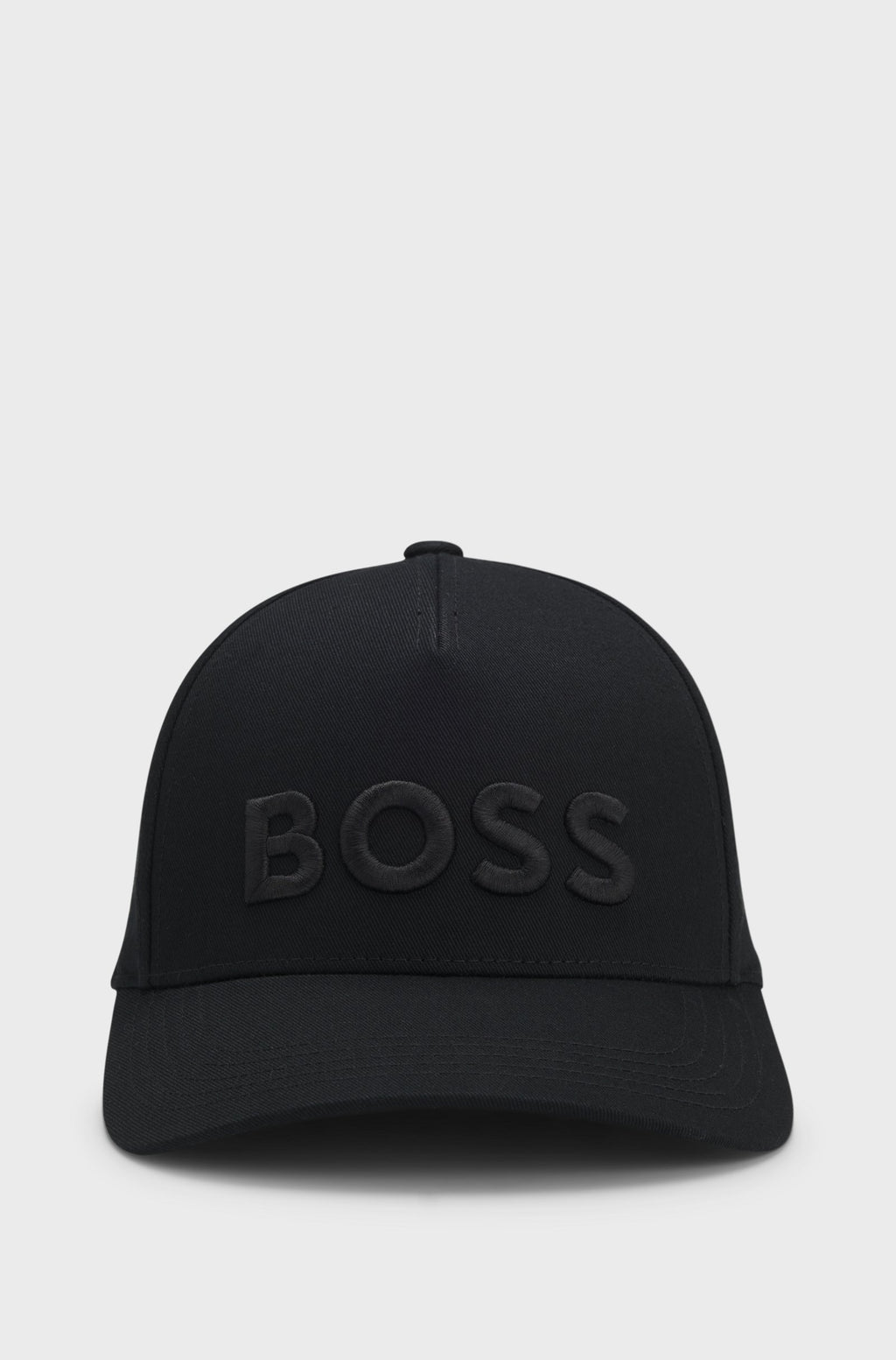 BOSS COTTON-TWILL CAP WITH EMBROIDERED LOGO