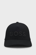 BOSS COTTON-TWILL CAP WITH EMBROIDERED LOGO