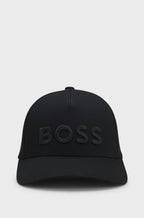 BOSS COTTON-TWILL CAP WITH EMBROIDERED LOGO