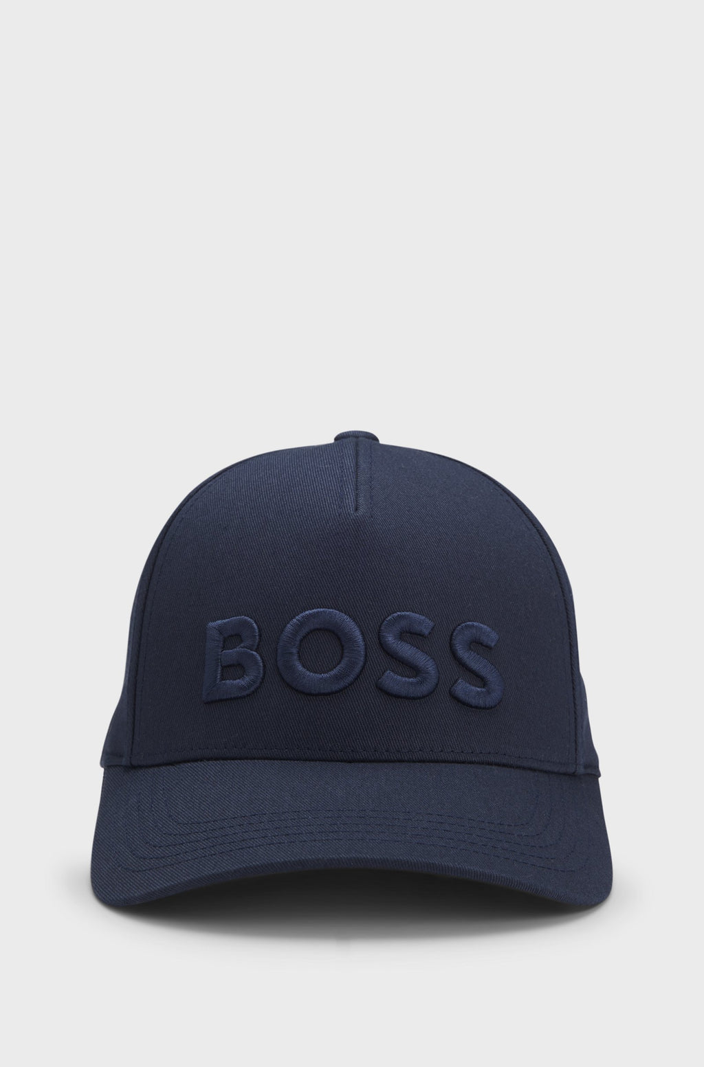 BOSS COTTON-TWILL CAP WITH EMBROIDERED LOGO