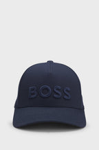BOSS COTTON-TWILL CAP WITH EMBROIDERED LOGO