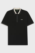 BOSS tipped-collar polo shirt