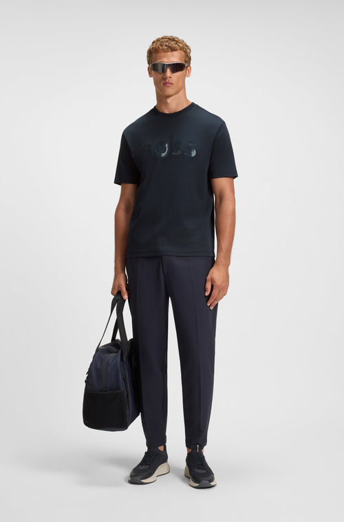 BOSS cotton-blend T-shirt