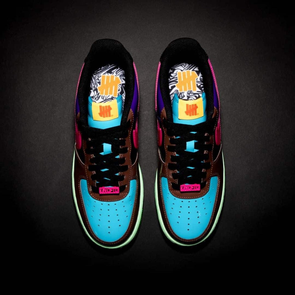 Nike x Undefeated Air Force 1 Low - "Multi Patent"