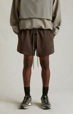 Fear of God Essentials Core Collection Sweatshort - 'Heather Wood'