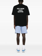 Drole De Monsieur Le T-Shirt Slogan - "Black"