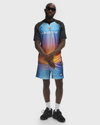 Casablanca Printed Football Top - "Gradient"