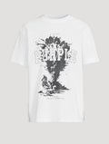 PURPLE Sky High Print T-Shirt