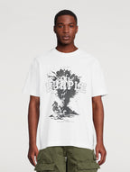 PURPLE Sky High Print T-Shirt