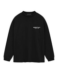 Fear of God Essentials Jersey Long Sleeve T-Shirt - "Black"