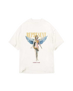 Represent Reborn T-Shirt - "Flat White"
