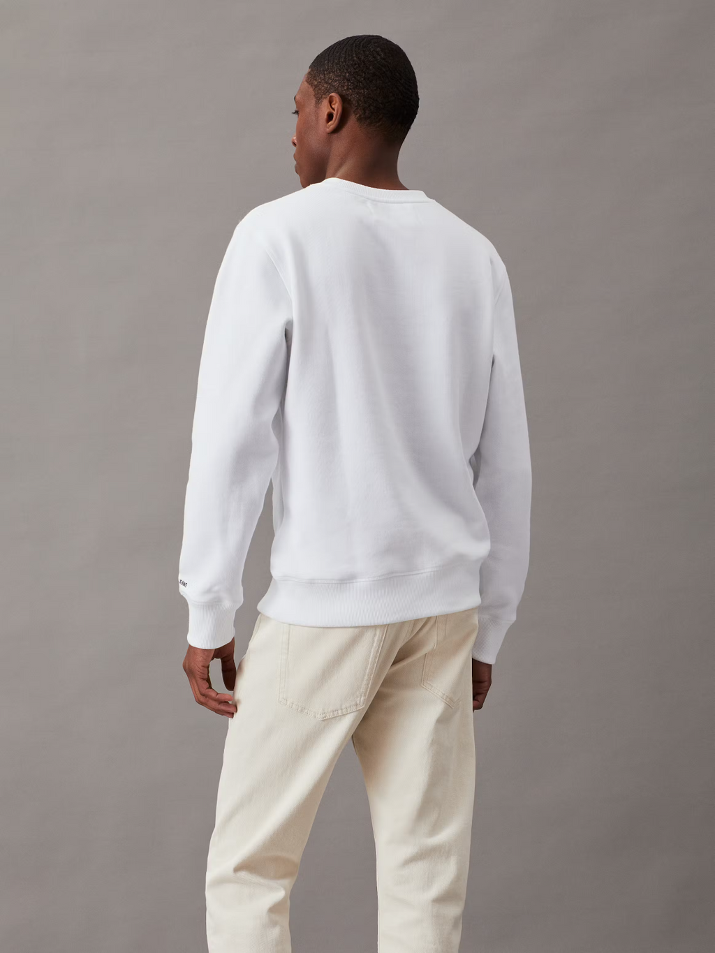 Calvin Klein Cotton Blend Fleece Sweatshirt