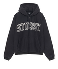 Stüssy Outline Zip Hoodie - Black