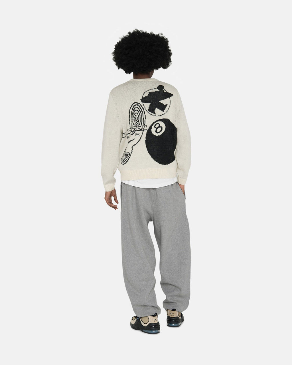 Stussy x Nike Icon Knit Sweater - 'Natural'
