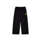 Broken Planet Cosmic Speed Wide-Leg Sweatpants Midnight Black
